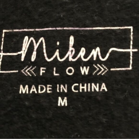 Miken Flow Black Sweatshirt - Picture 4 of 7